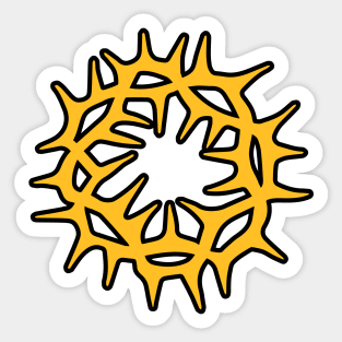 Crown of Thorns Sticker